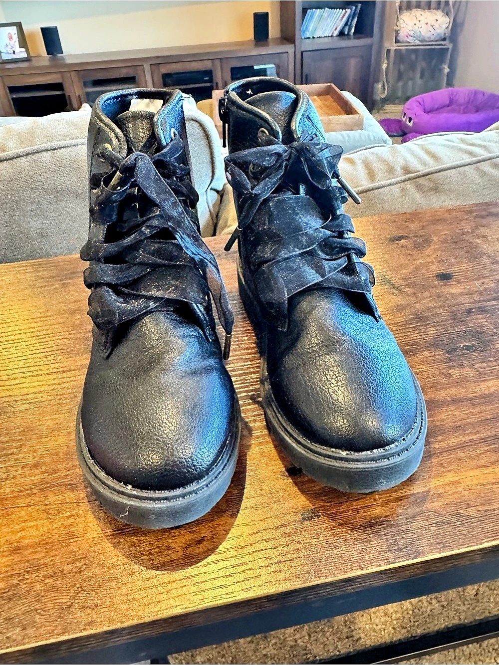Disney Combat Boots